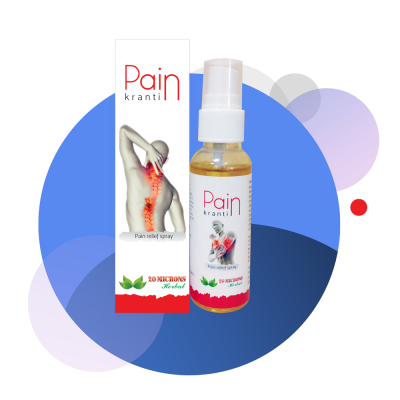 pain relief oil, spray